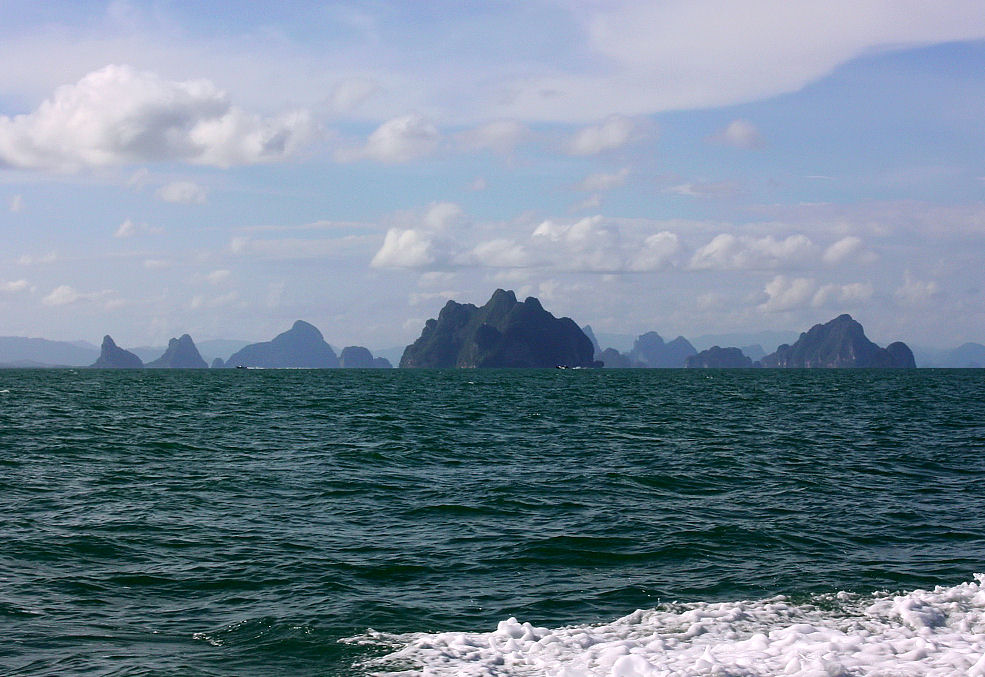 The Andaman Sea in Thailand