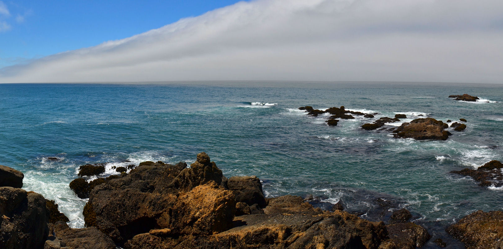 Ocean view from Pigeon Point on the Central California Coast