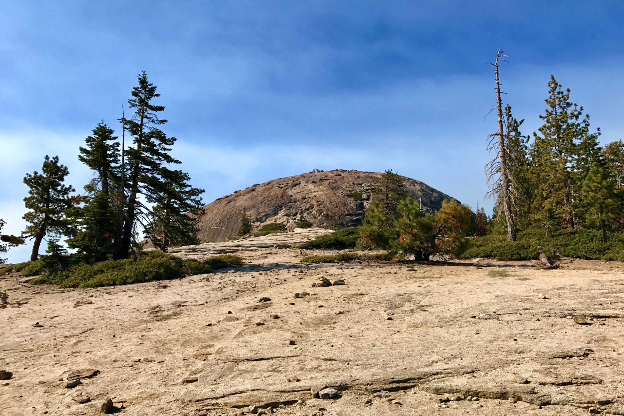 Getting closer to Sentinel Dome