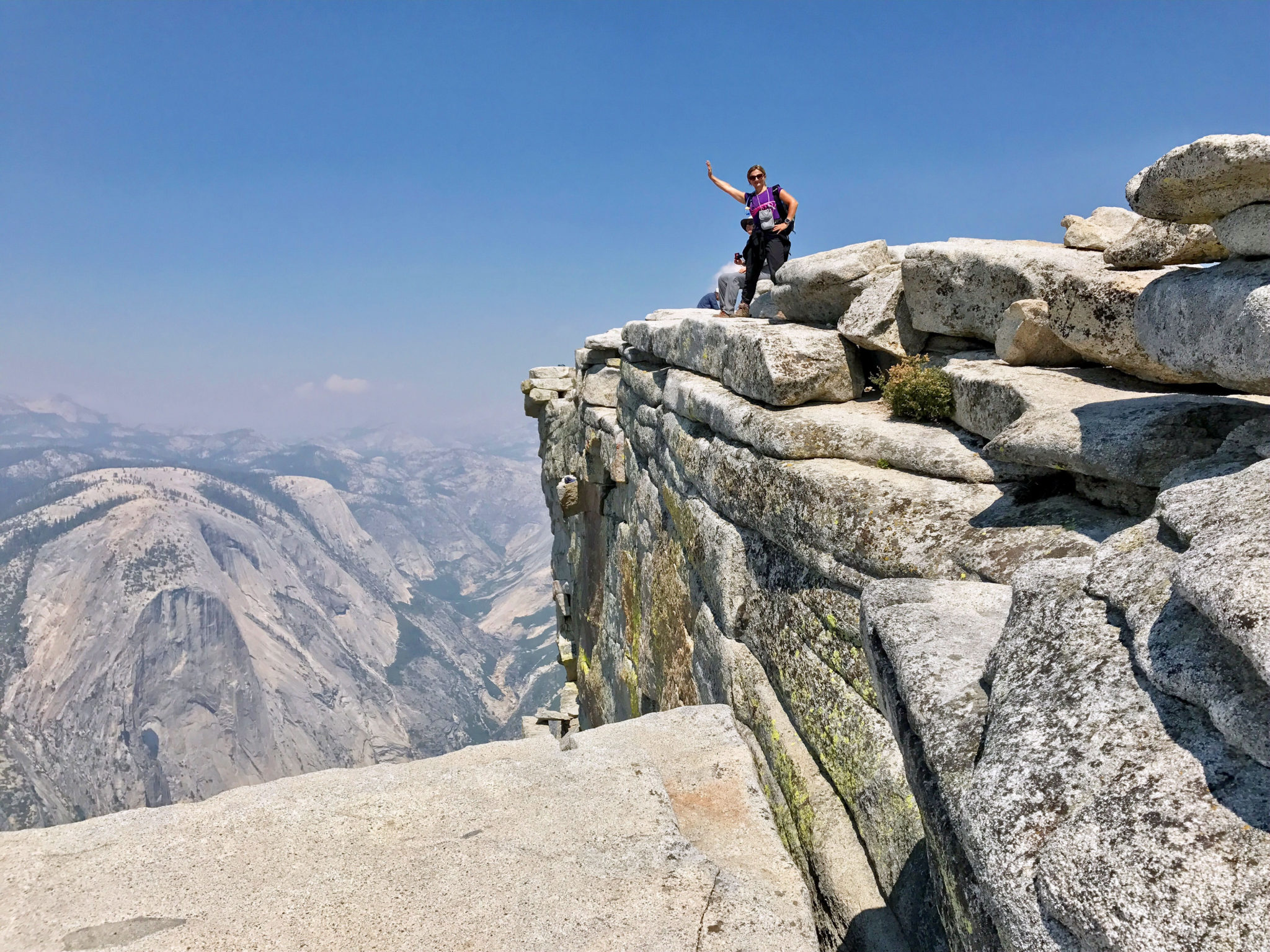 On top of Half Dome