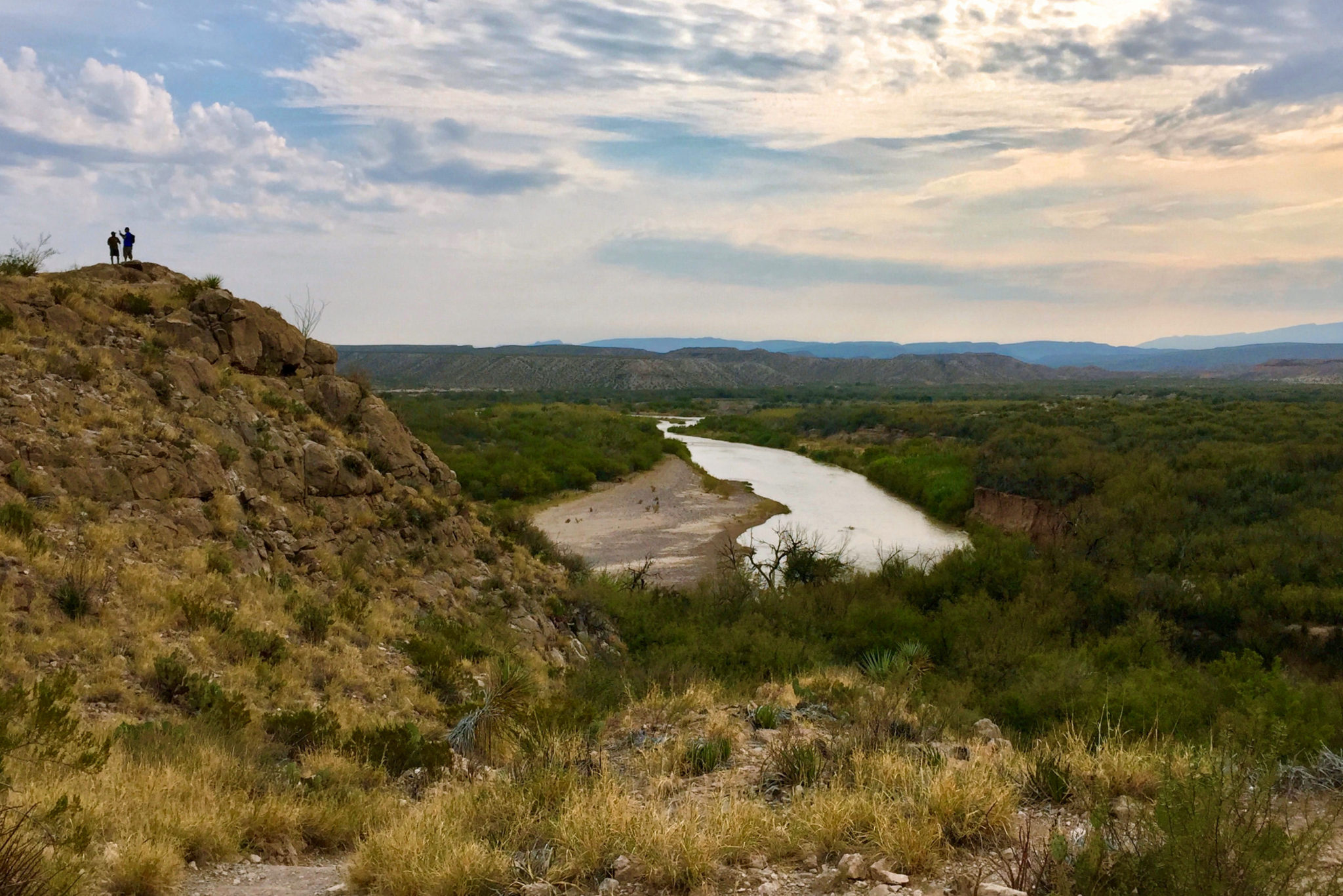 View of Rio Grande River from Boquillas Canyon Trail
