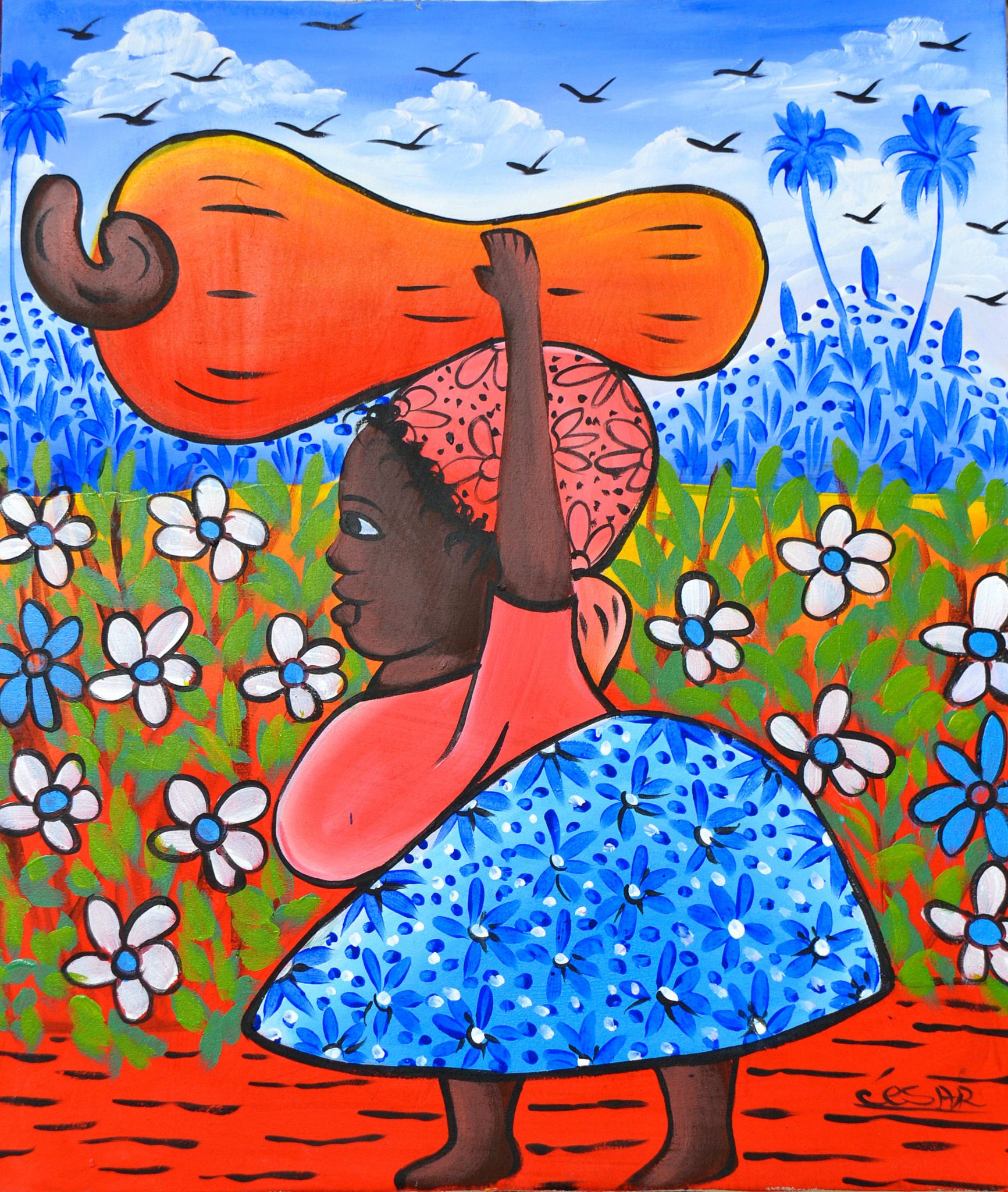 Painting from the Dominican Republic