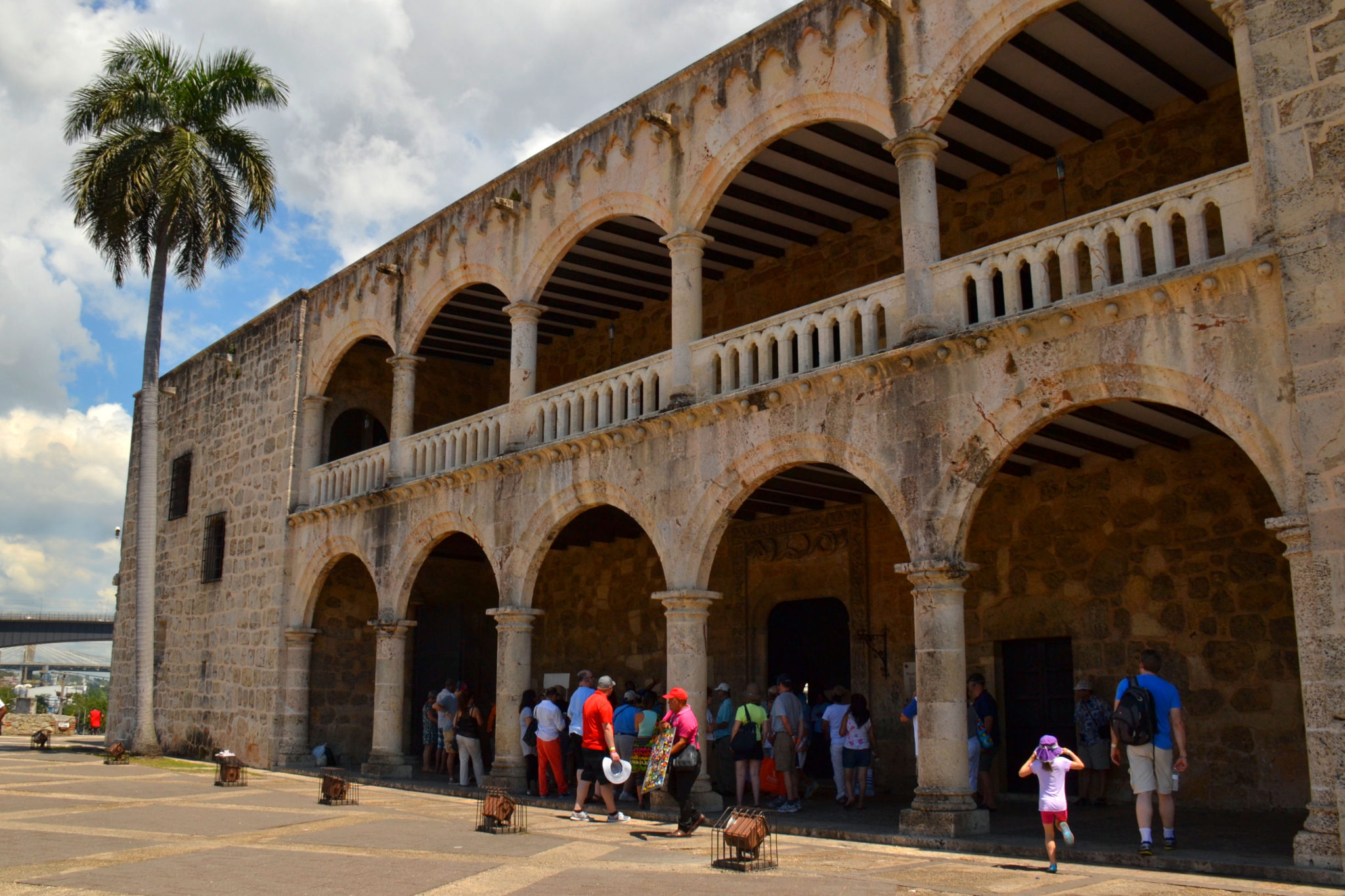 The Columbus Castle (Alcazar de Colon) in Santo Domingo