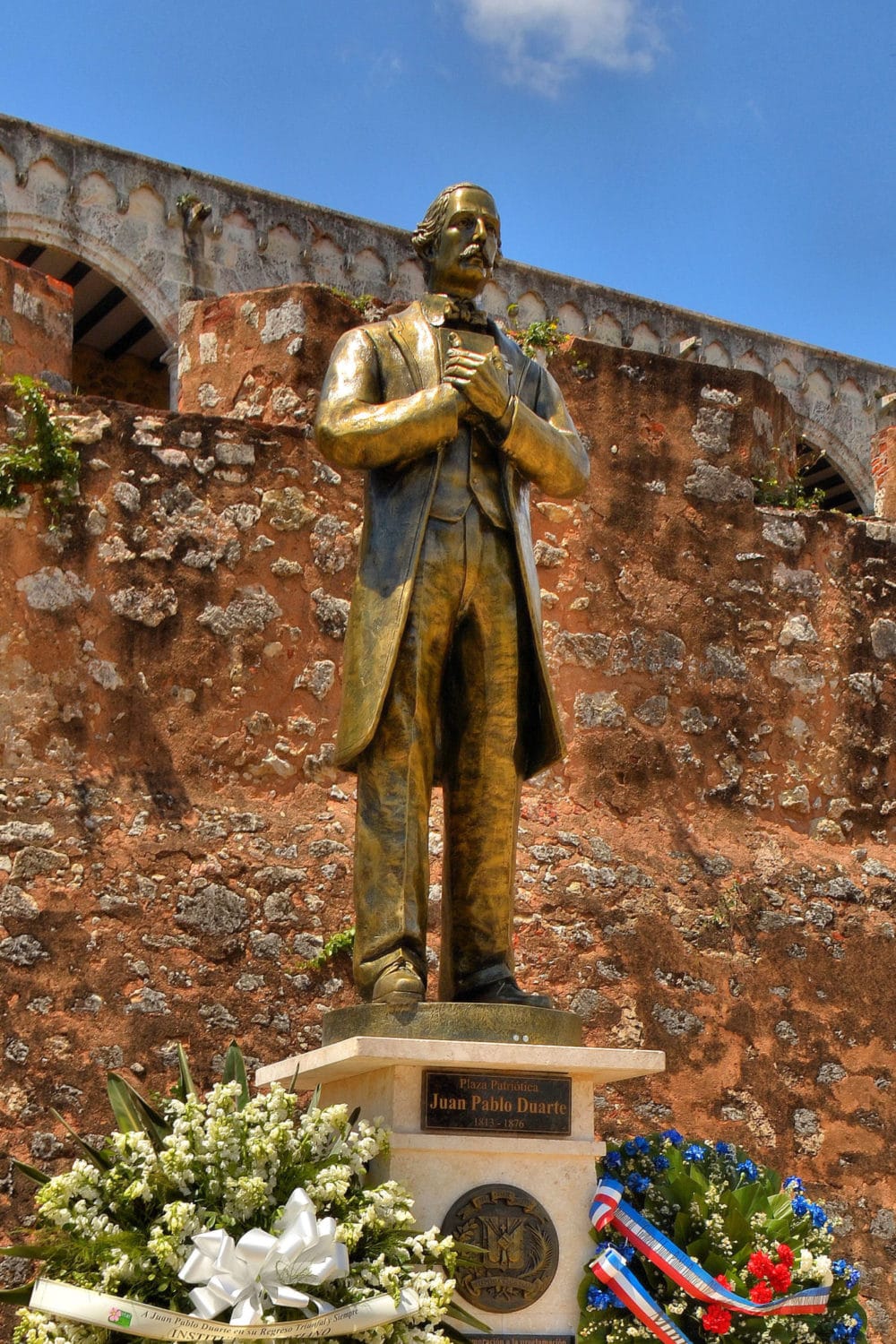 Statue of Juan Pablo Duarte in Zona Colonial, Santo Domingo