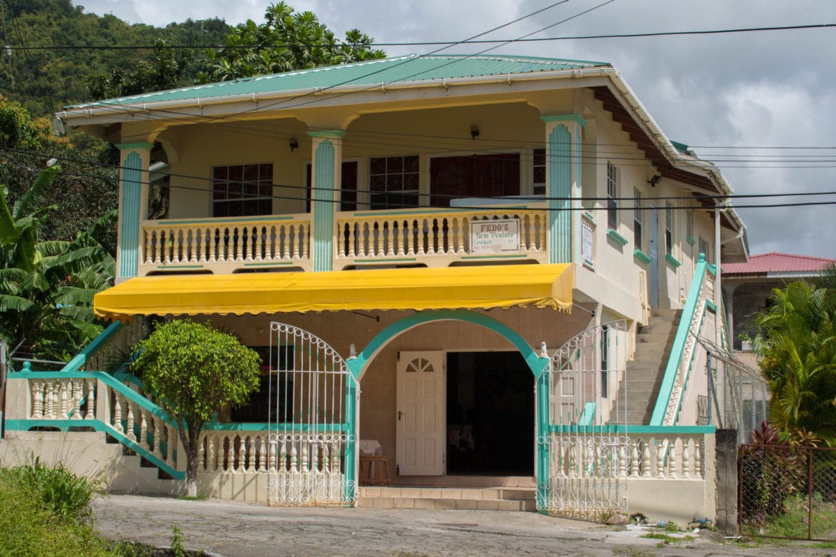 Fedo's Restaurant in Soufriere, St. Lucia