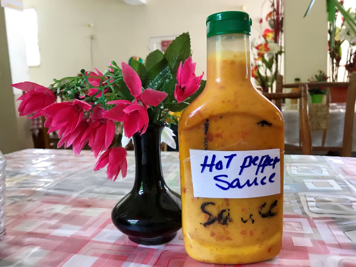 Caribbean hot sauce