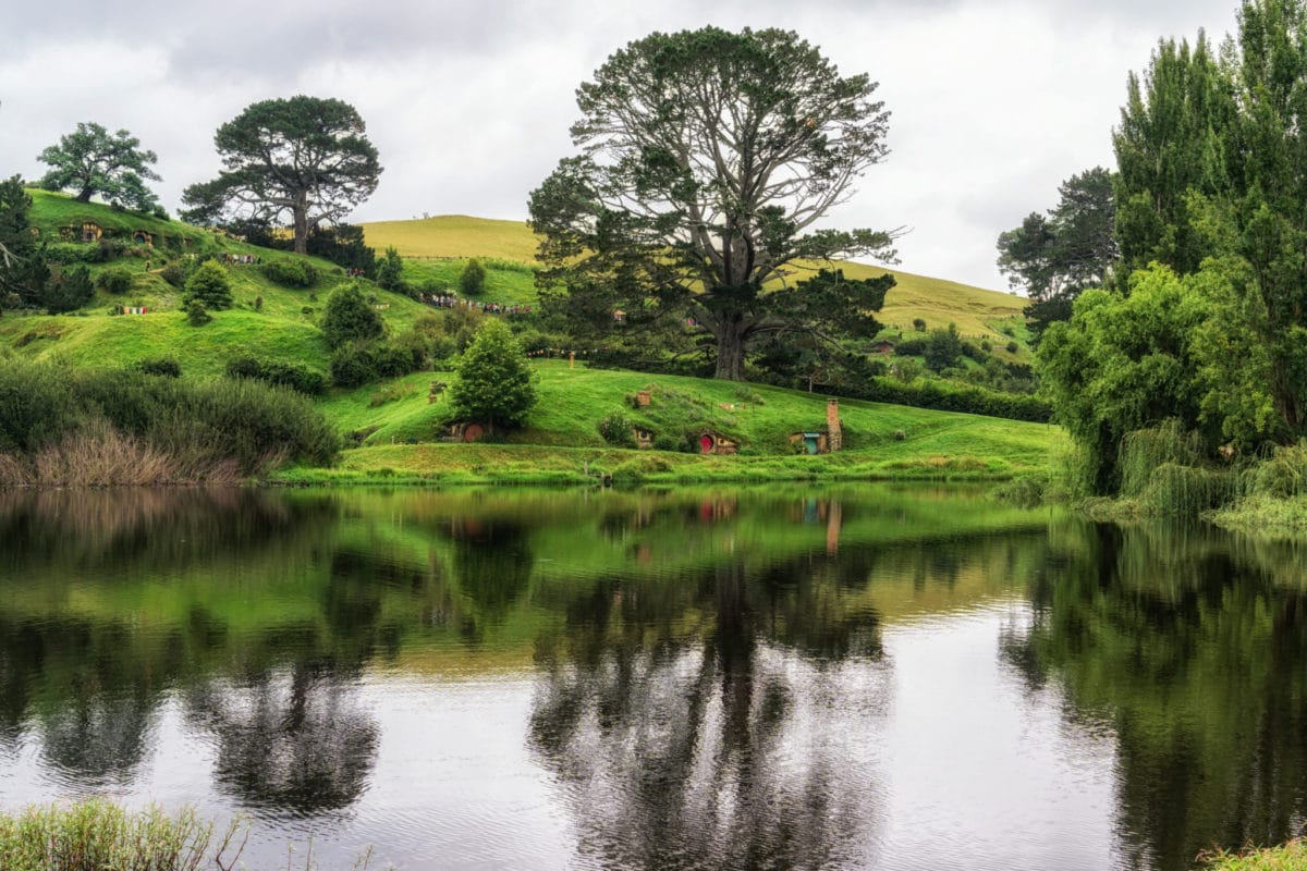 Hobbiton near Matamata, New Zealand
