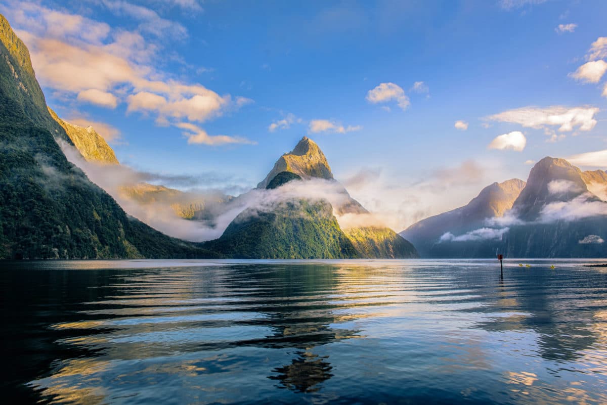 View at Milford Sound, New Zealand