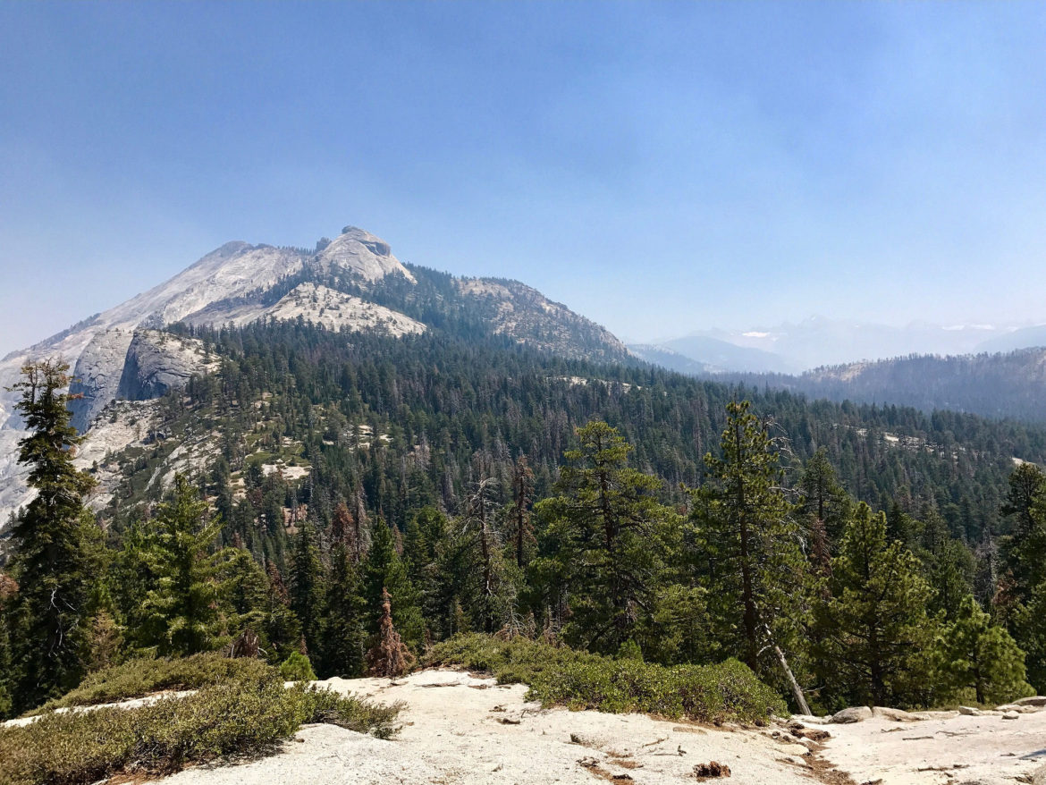 Panorama near Half Dome in Yosemite
