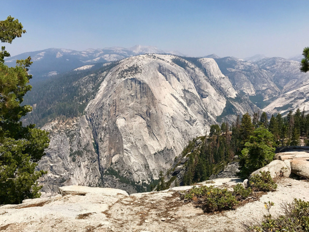 View on the way to Half Dome in Yosemite