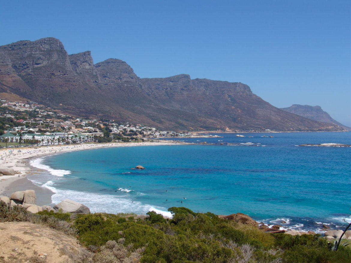 Twelve Apostles Mountain in Cape Town, South Africa