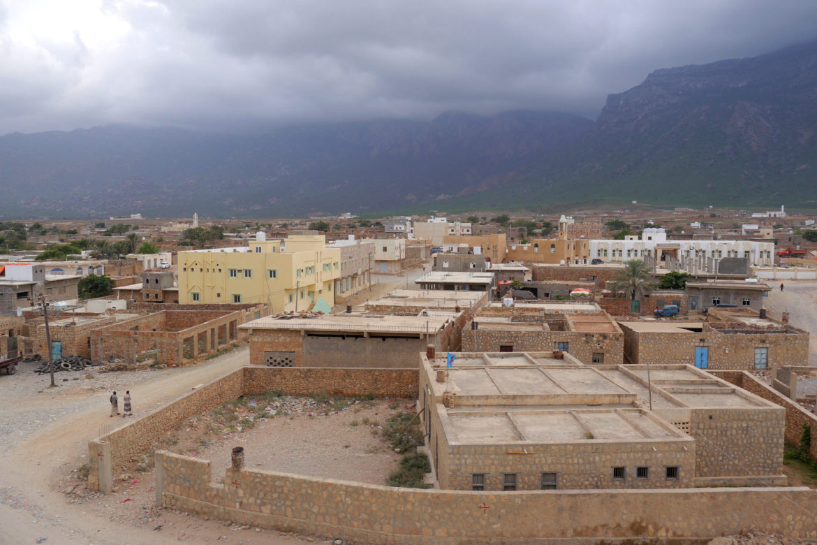 Panorama of Hadiboh, the Capital of Socotra
