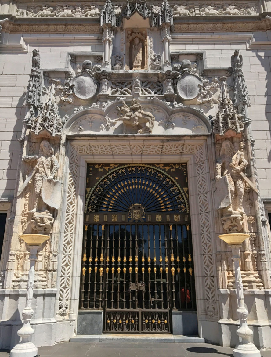 The front gate of Casa Grande