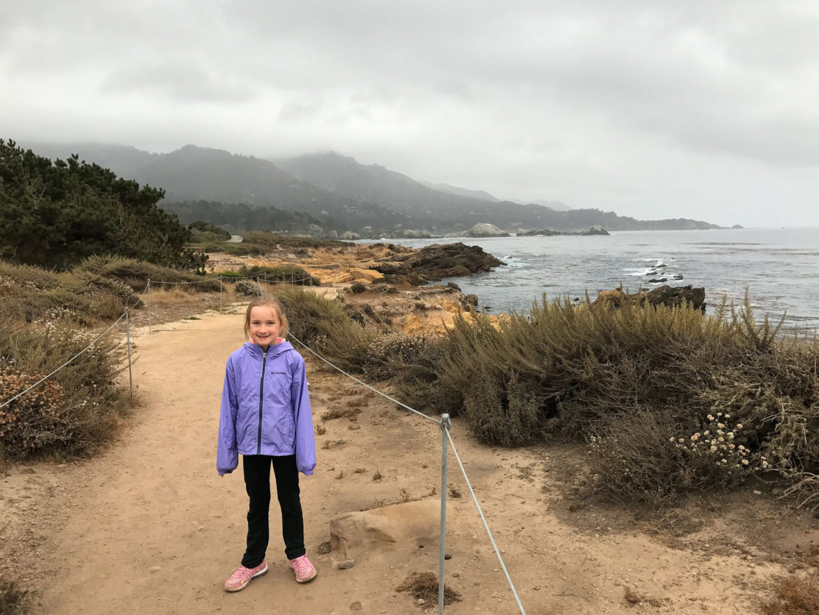 On South Shore Trail in Point Lobos 