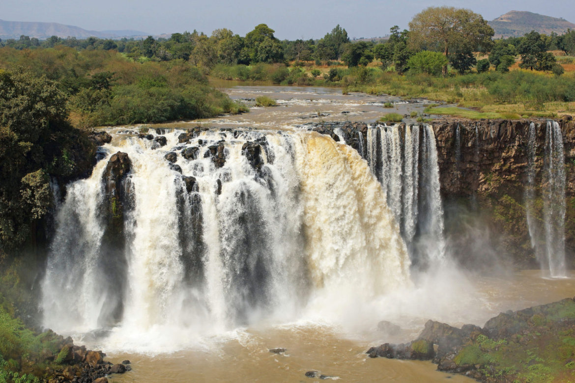 Blue Nile Falls near Bahir Dar, Ethiopia