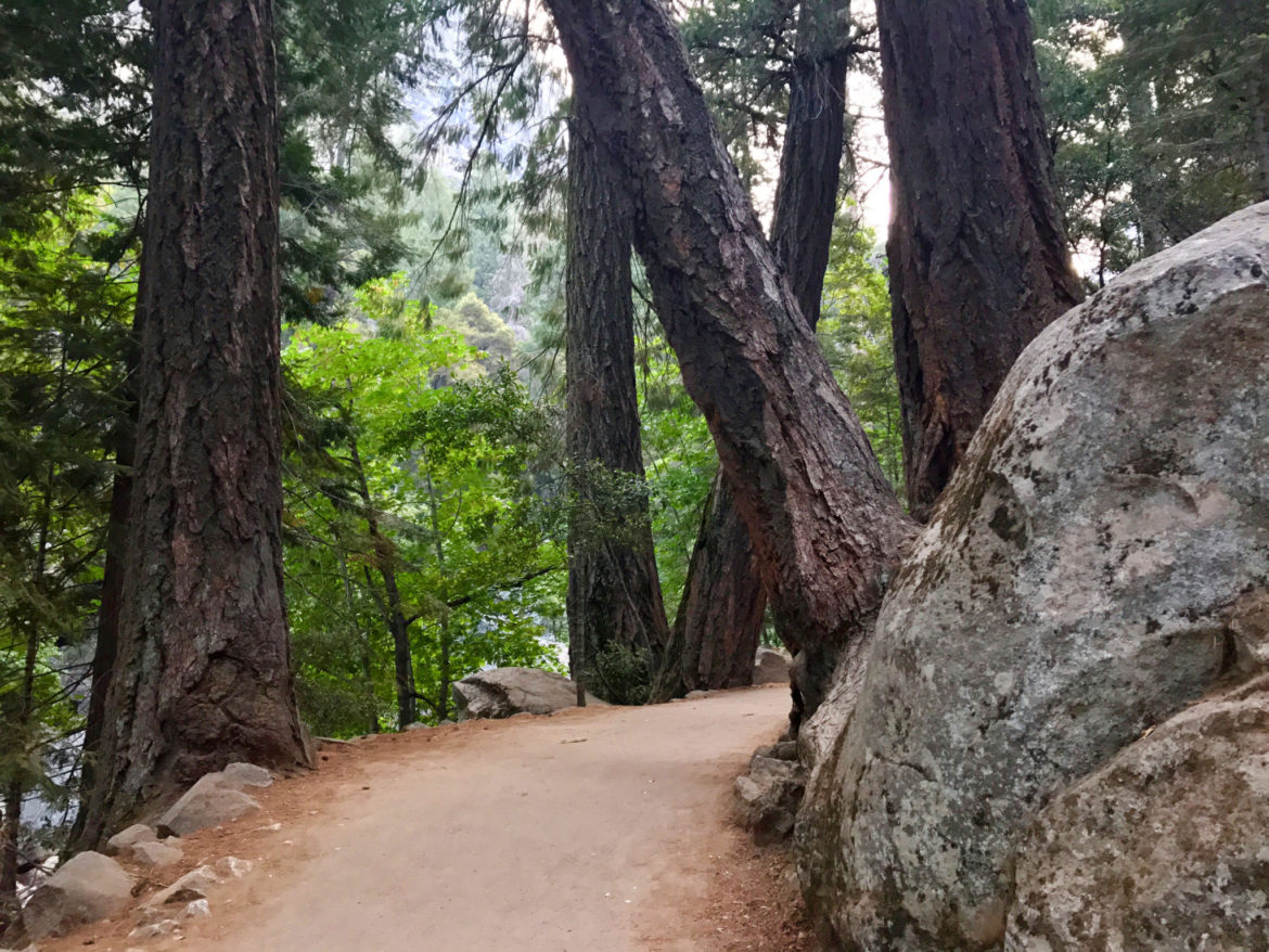 Following the Mist Trail in Yosemite