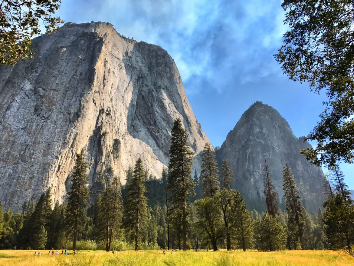 Cathedral Rocks in Yosemite