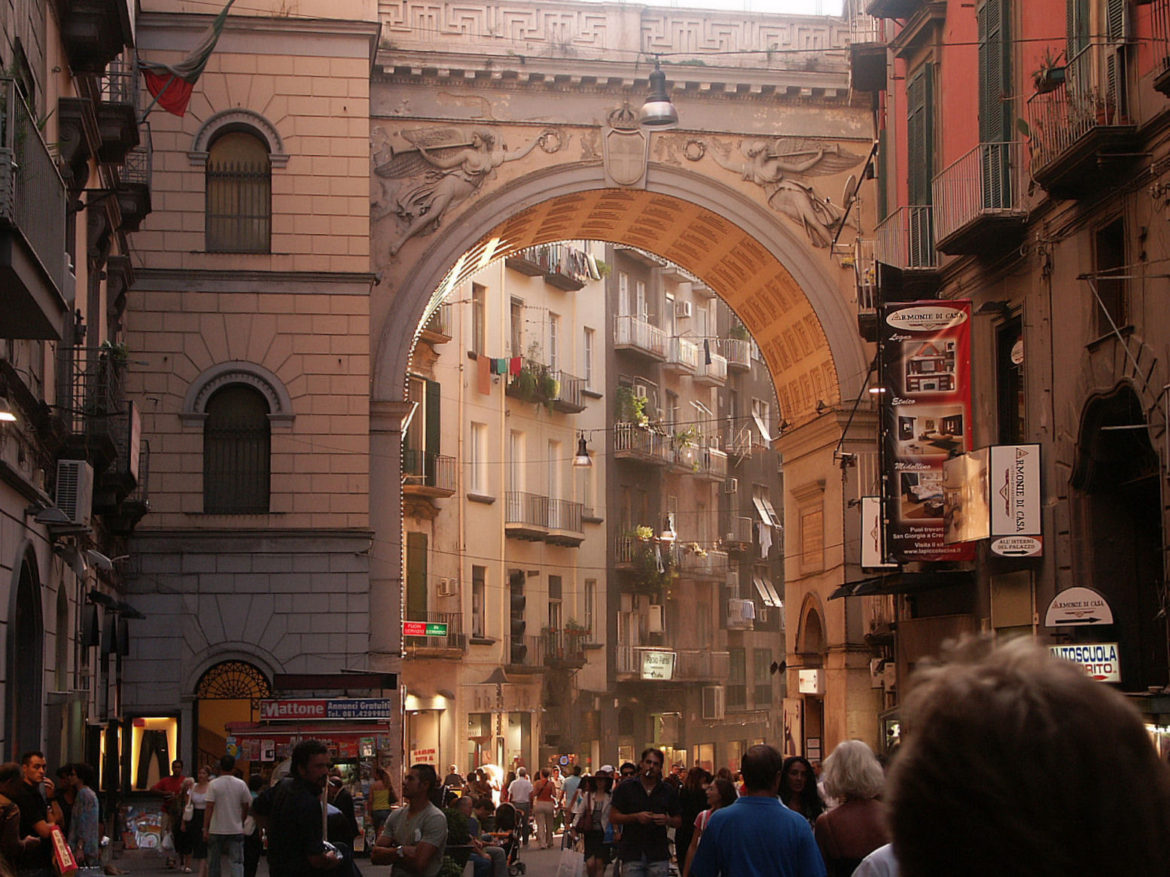 On the streets of Naples