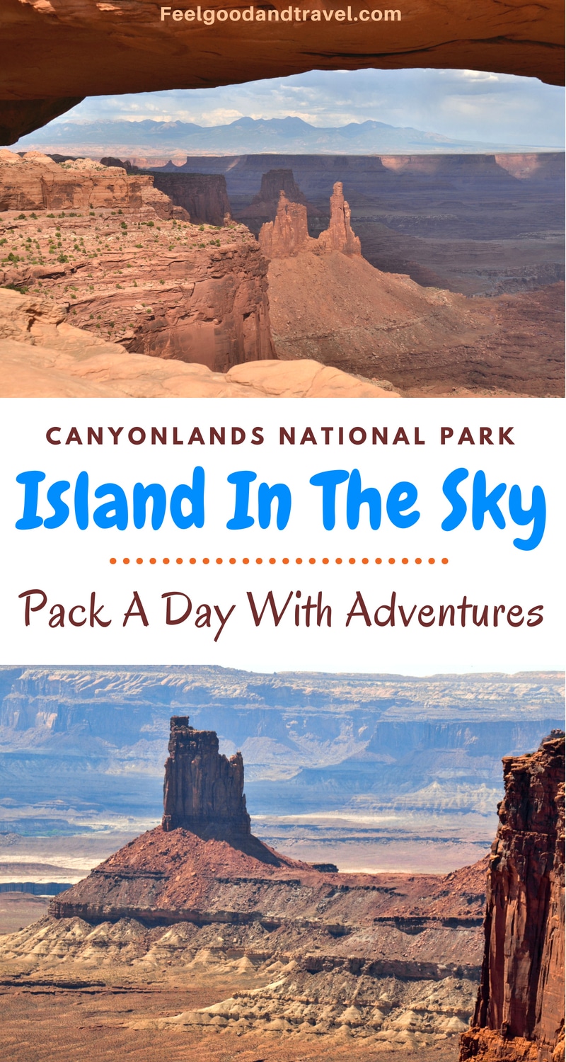 Island in the Sky in Canyonlands Pinterest Pin