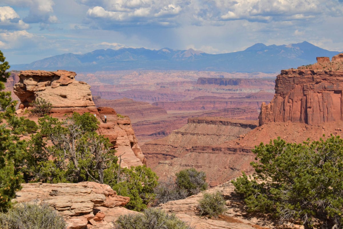 Shafer Canyon Overlook, Island in the Sky in Canyonlands National Park