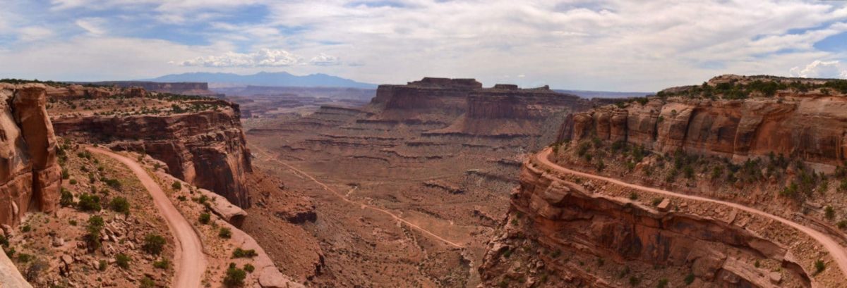 Shafer Trail Road in Canyonlands National Park
