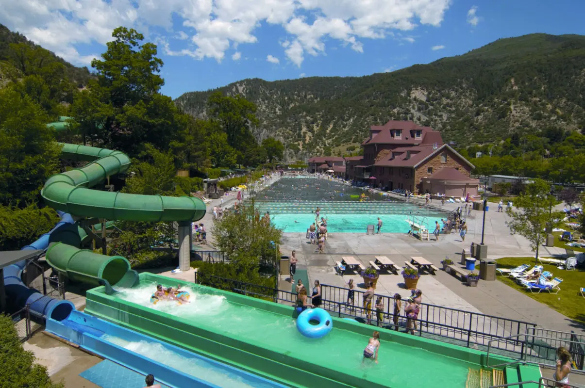 Glenwood Hot Springs should be a part of any Colorado road trip itinerary