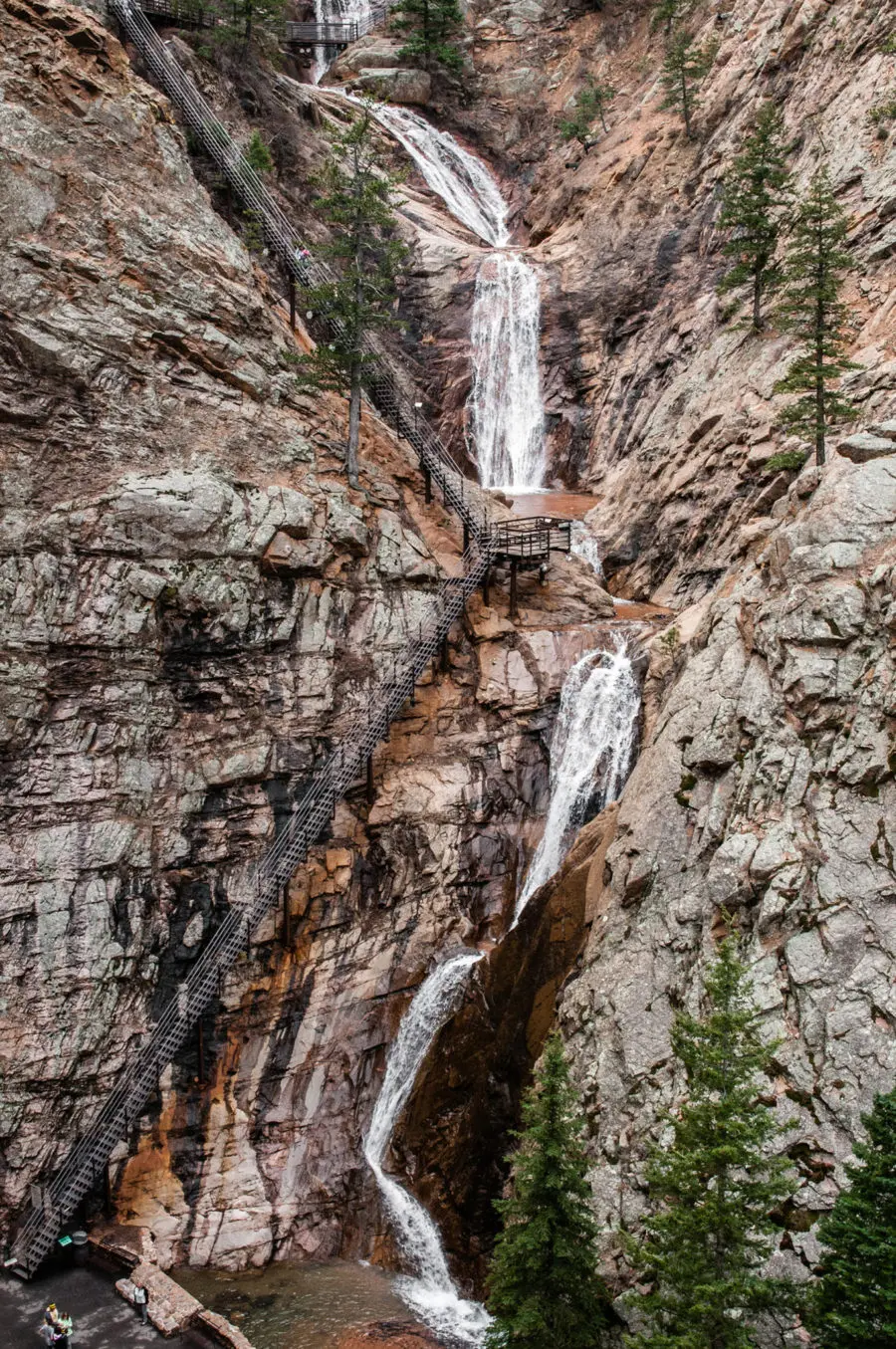 Seven Falls near Colorado Springs should be on every Colorado road trip itinerary