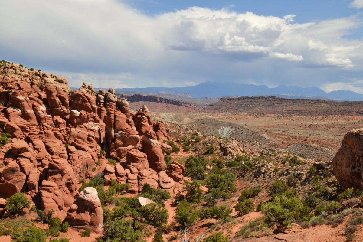 Fiery Furnace and Salt Valley in Arches National Park