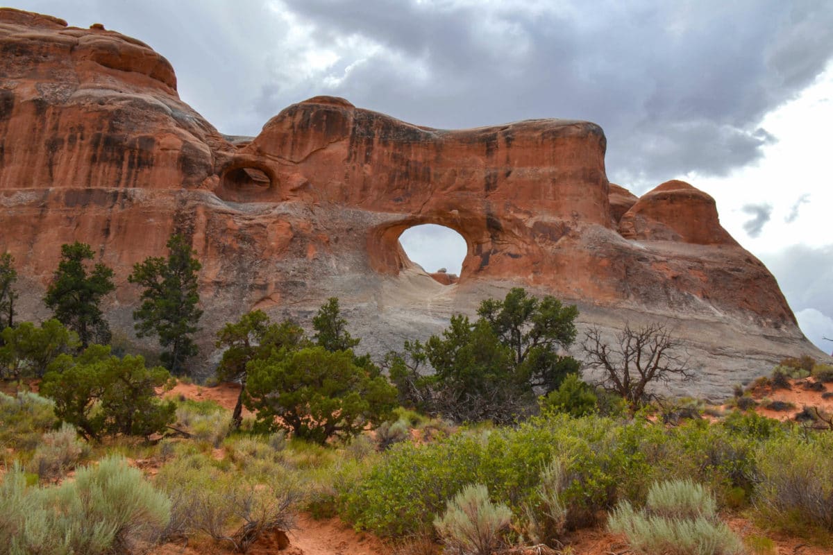 Tunnel Arch in Arches National Park