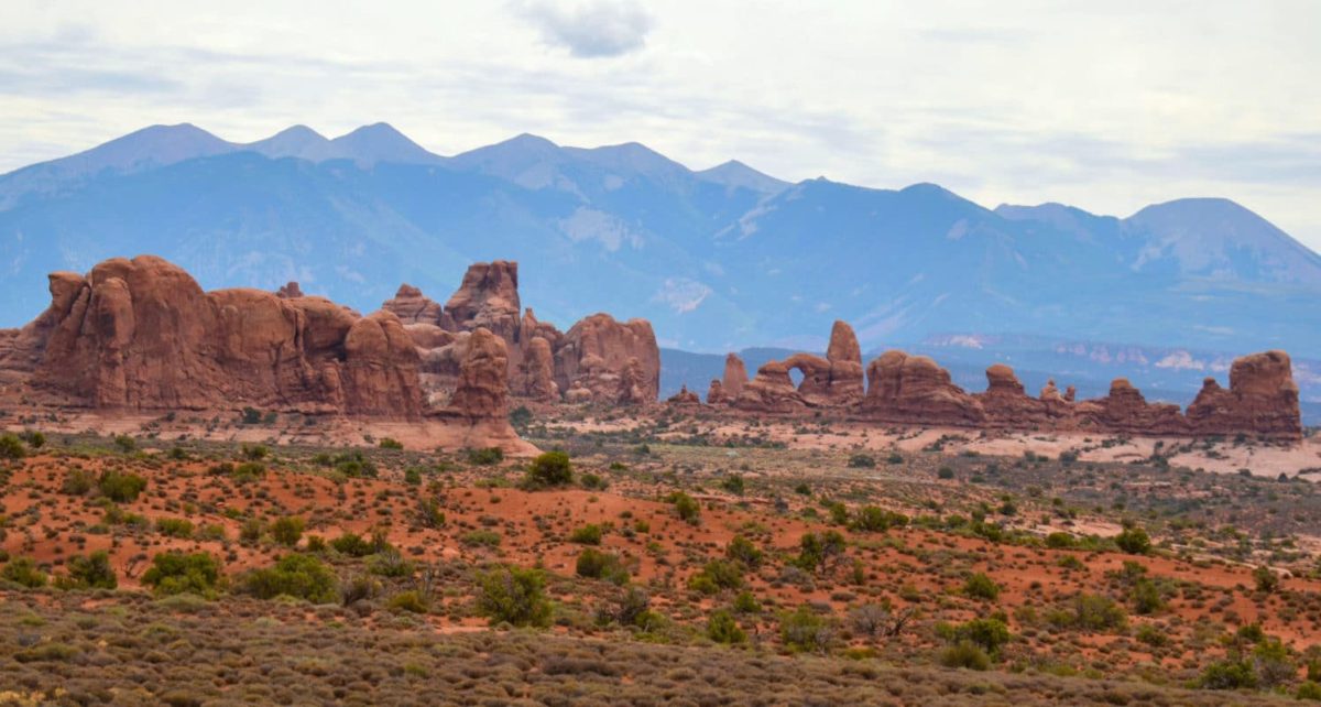 The Windows District in Arches National Park