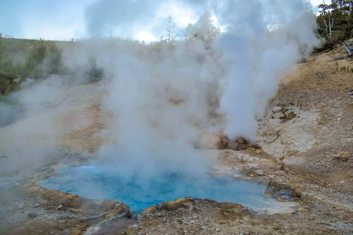 Beryl Spring in Yellowstone National Park