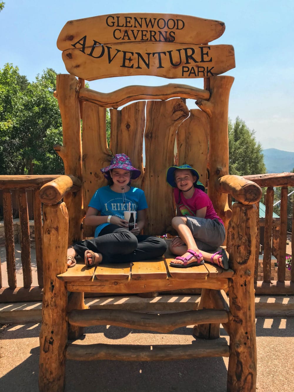 Big chair at Glenwood Caverns Adventure Park