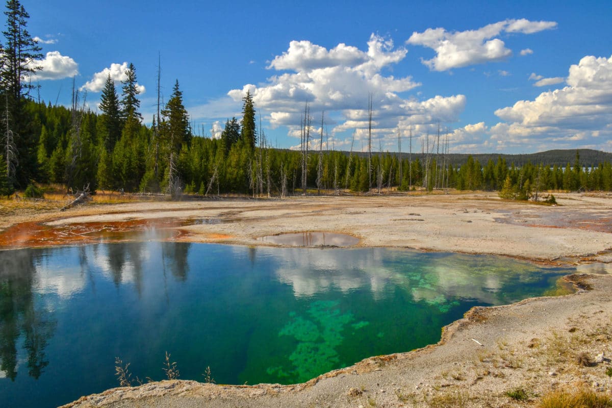 Abyss Pool in West Thumb Geyser Basin