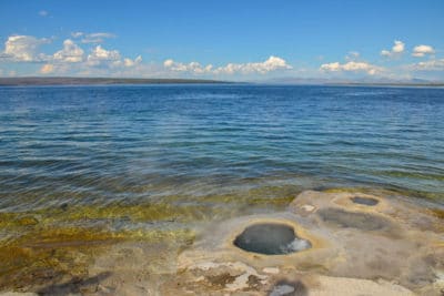 West Thumb Geyser Basin and Yellowstone's Artist Point