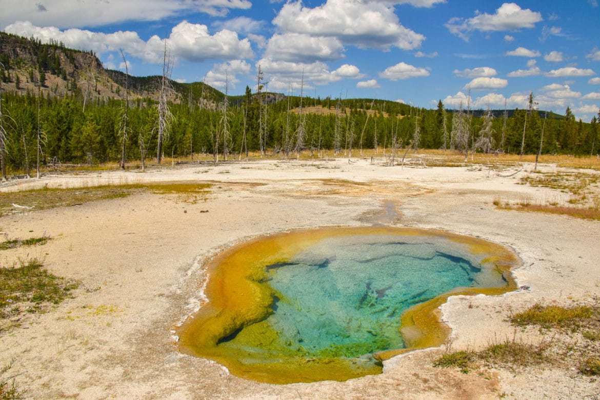 Upper Geyser Basin and Yellowstone's Old Faithful