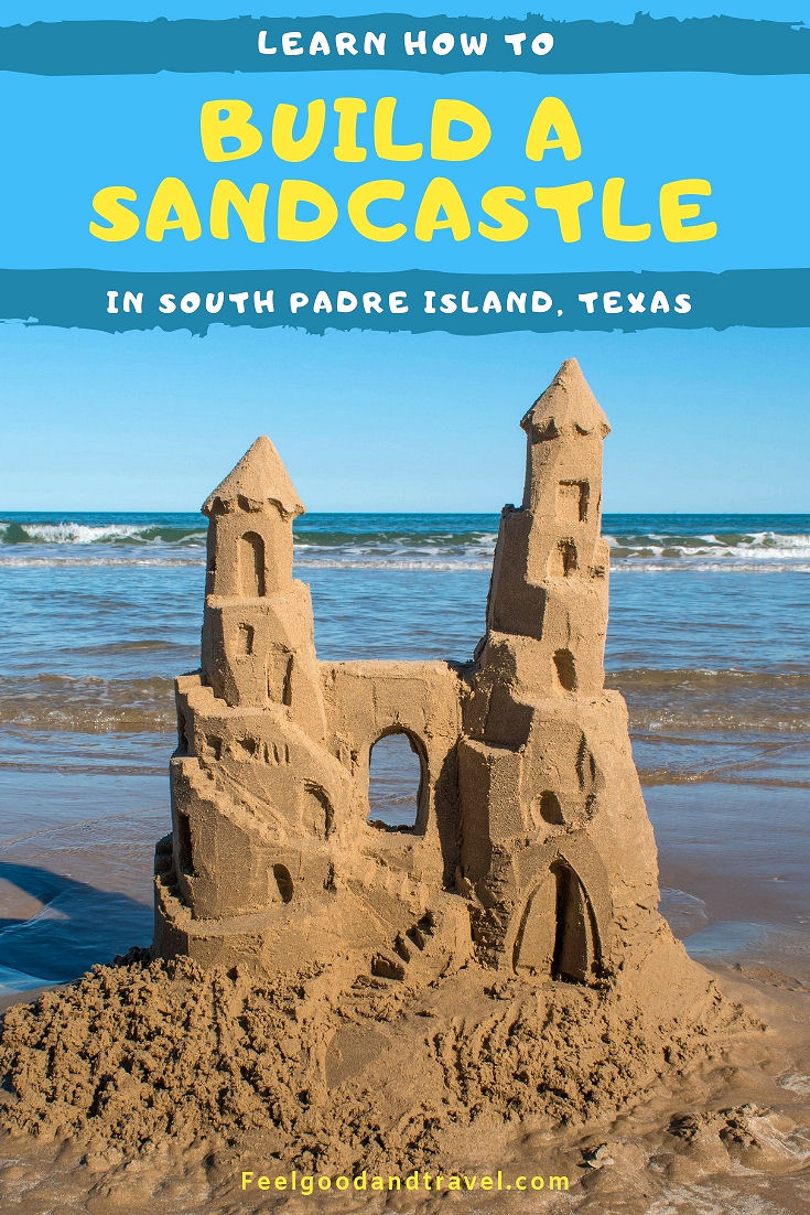 South Padre Island Sandcastle Pin
