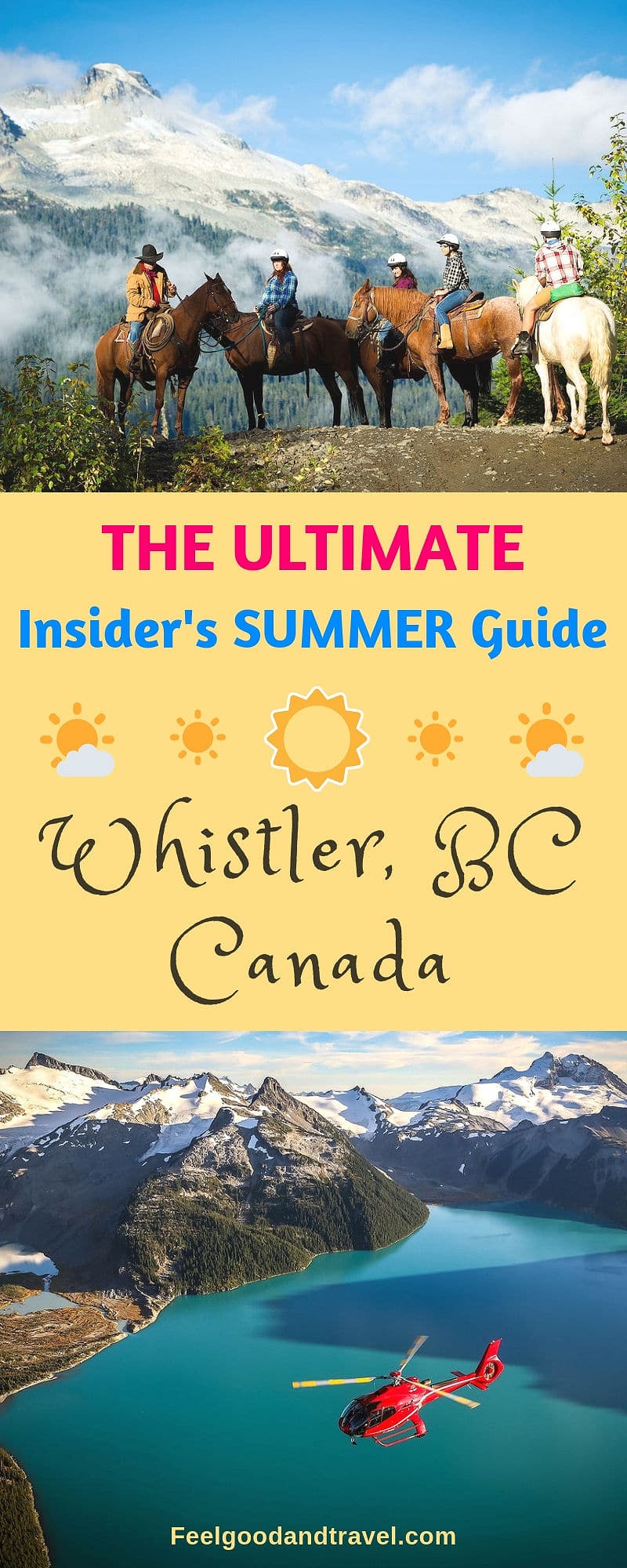 Whistler Summer Activities Pinterest Pin