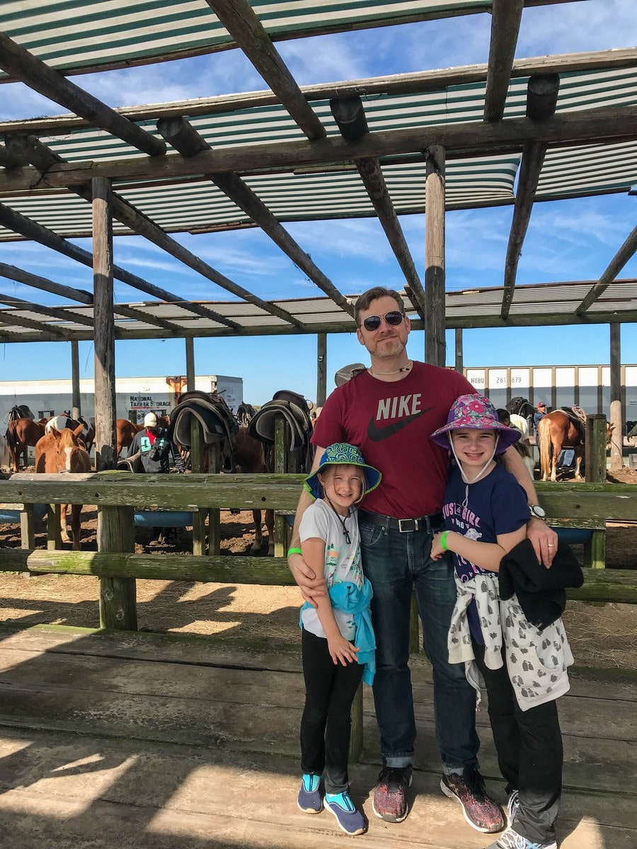 At the stables at south padre island adventure park