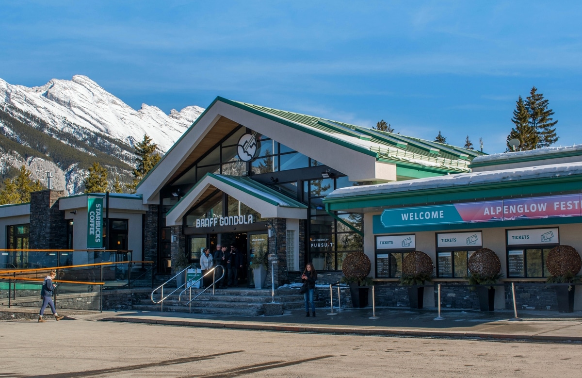 Banff Gondola Main Entrance