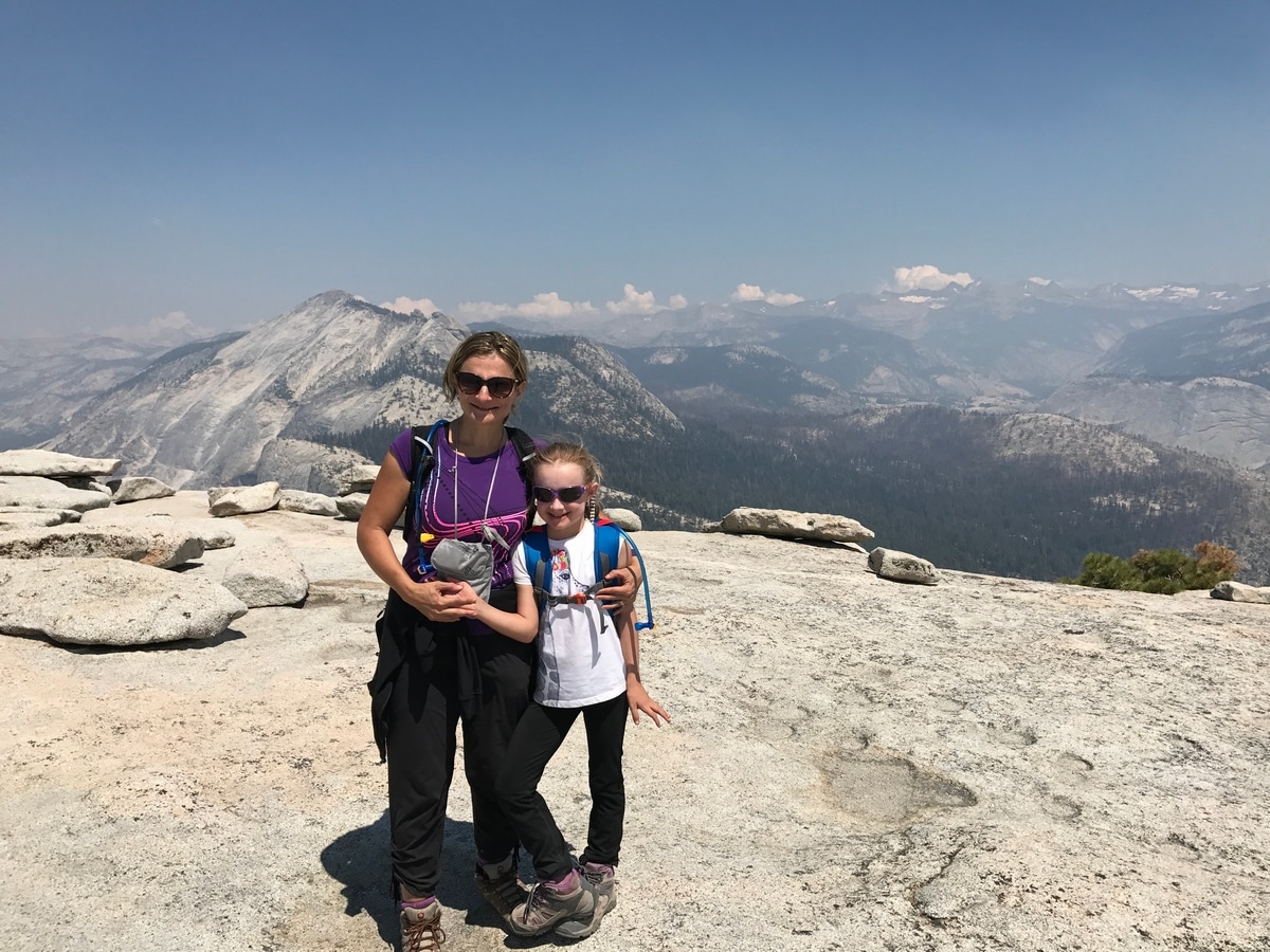 On top of Half Dome before we head back down
