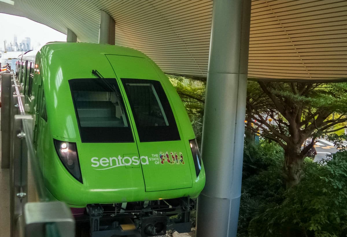 Sentosa Express Monorail Train