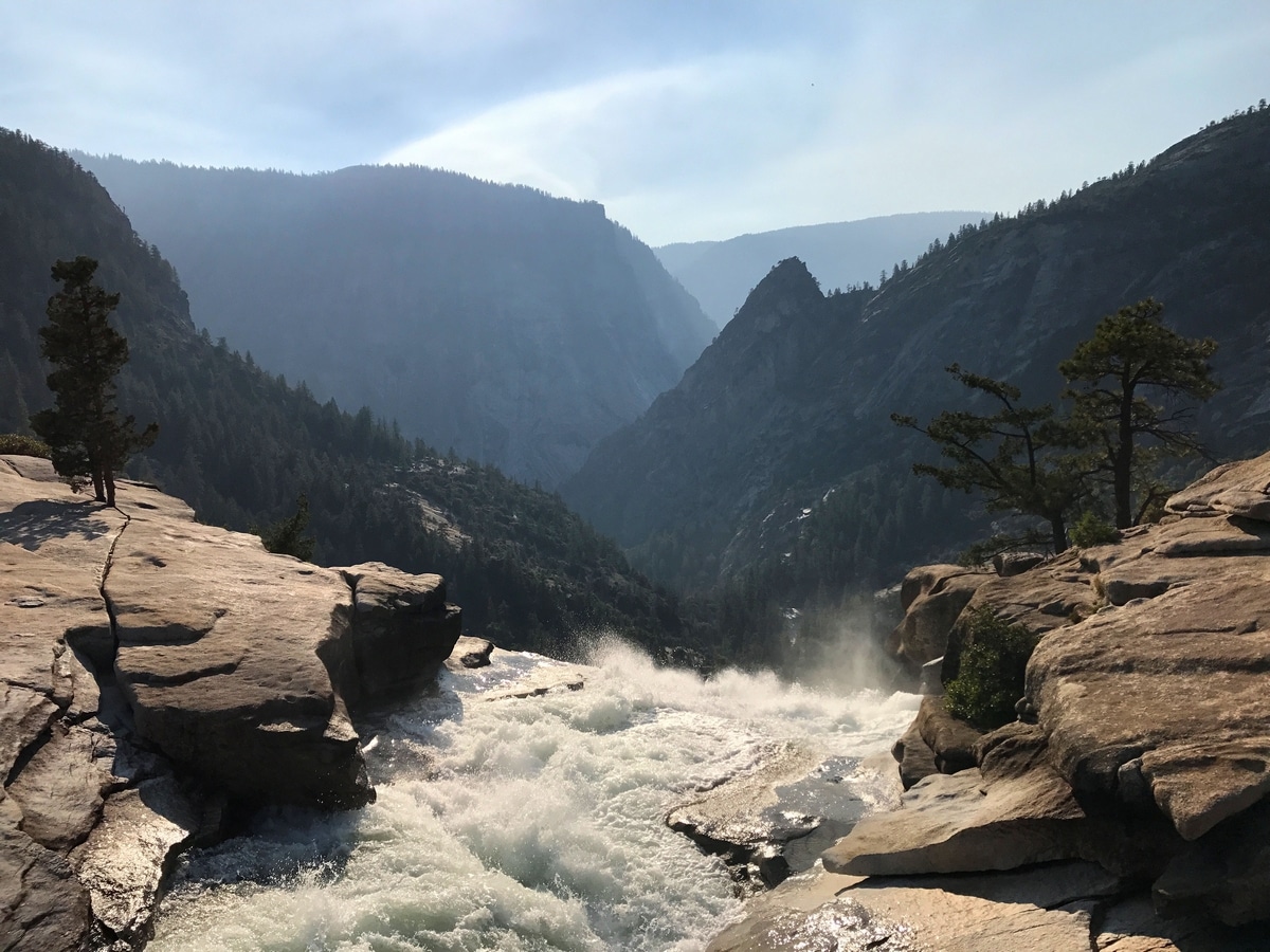 On top of Nevada Fall
