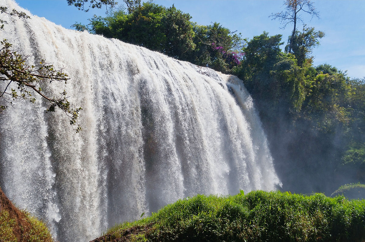Elephant Waterfall near Dalat, Vietnam