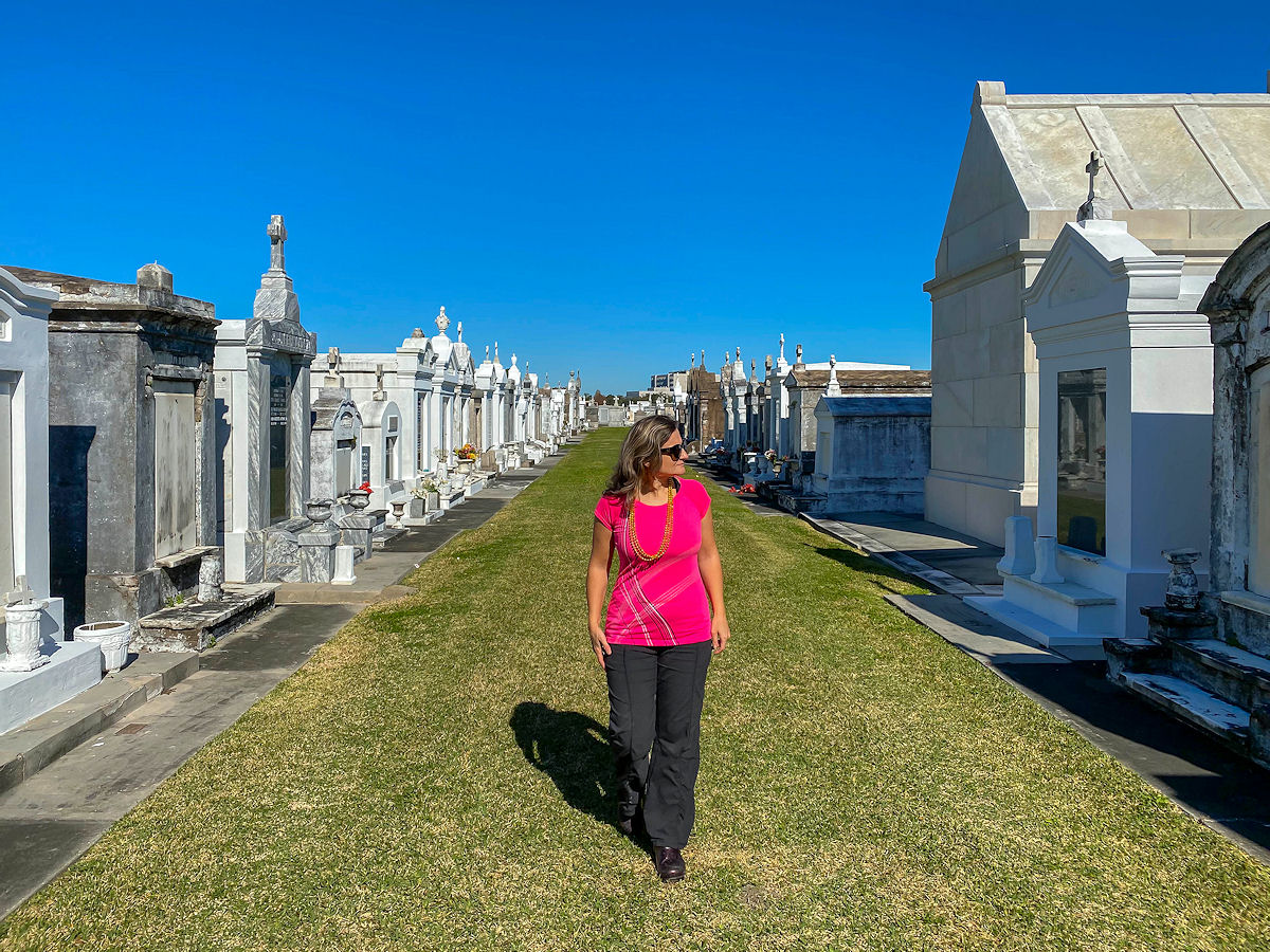 At St. Louis Cemetery No. 3, New Orleans