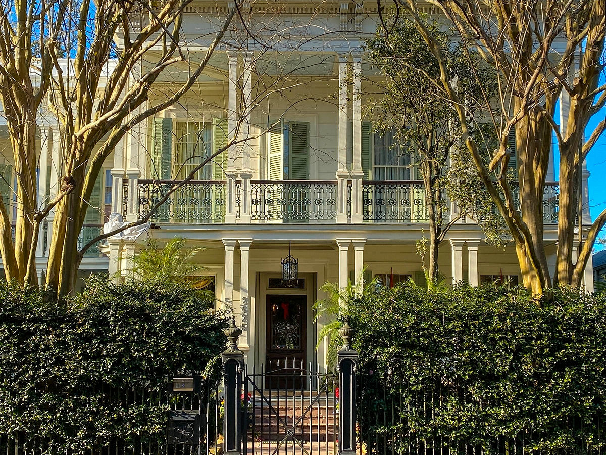 Entrance of John Goodman's house, New Orleans