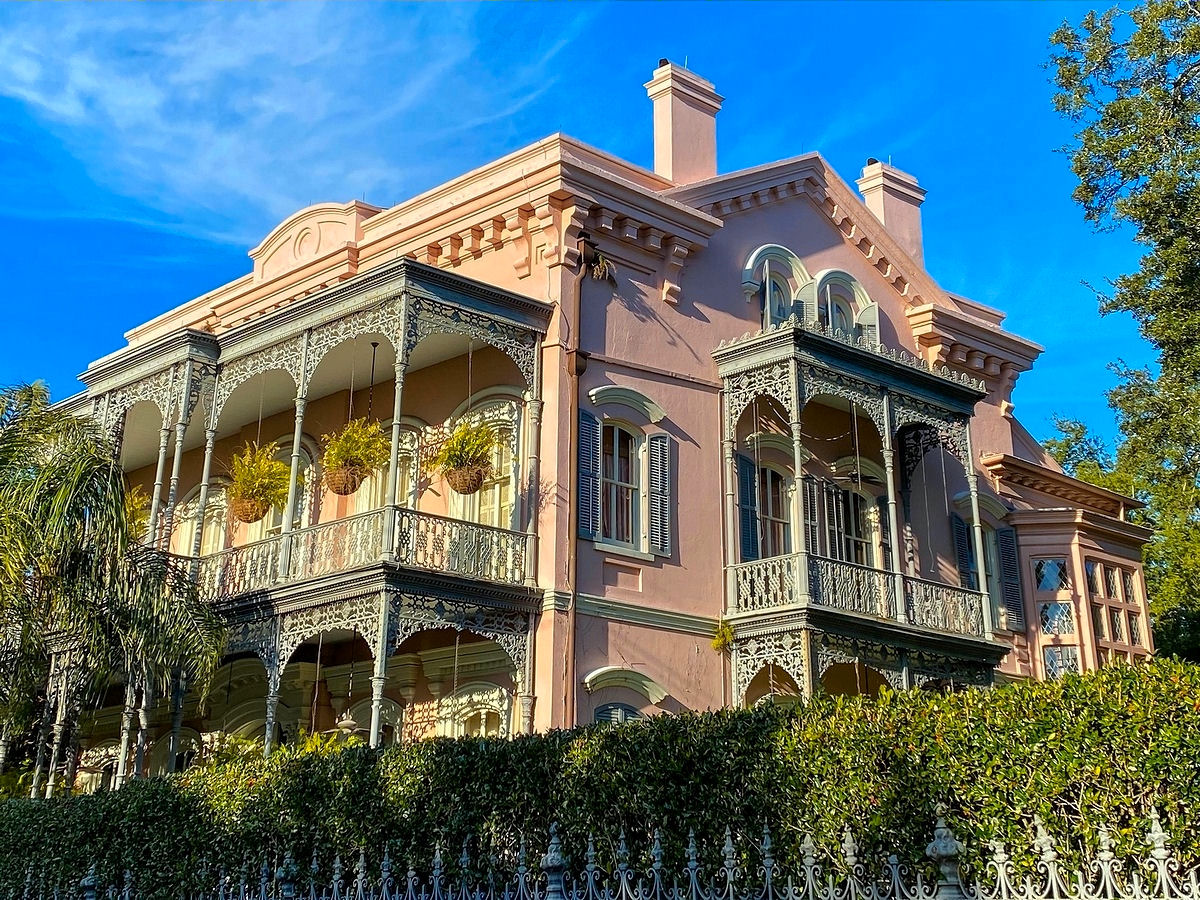 Italian style villa, Garden District, New Orleans