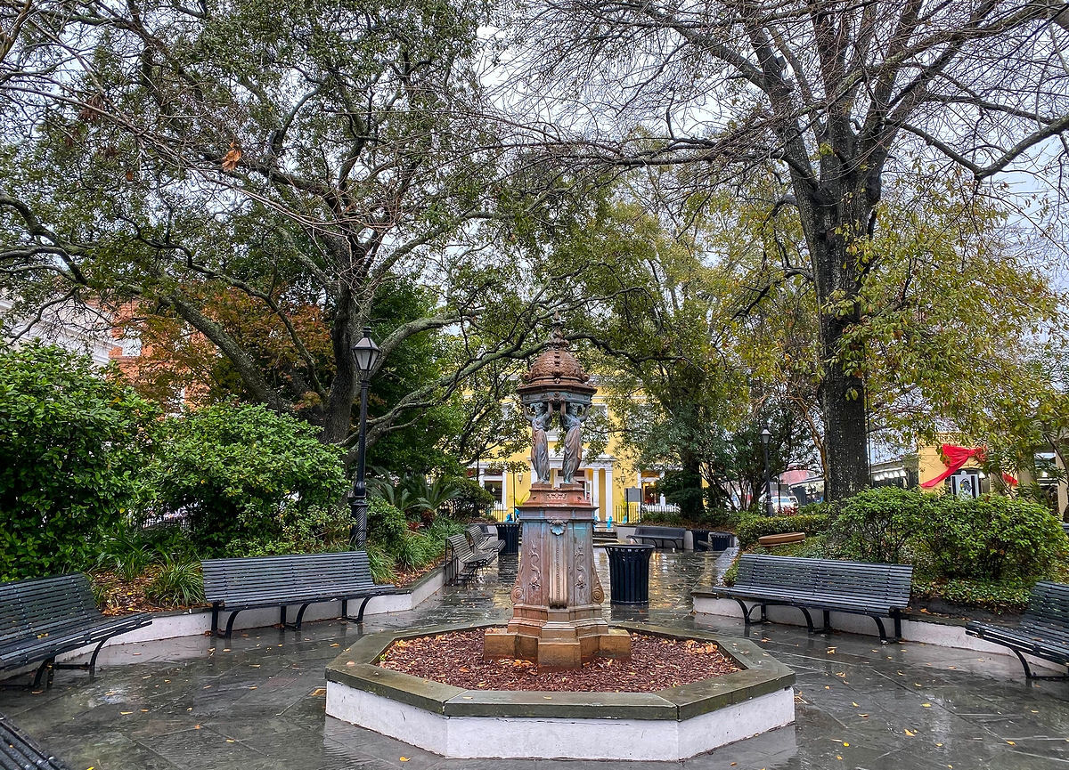 Latrobe Park near the French Market, New Orleans