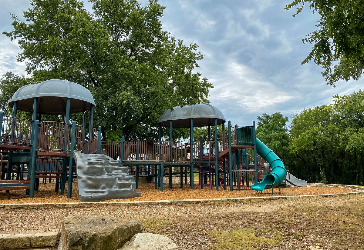 Playground in Arbor Hills Nature Preserve